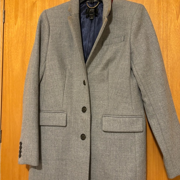 EUC J CREW REGENT COAT - Picture 3 of 5